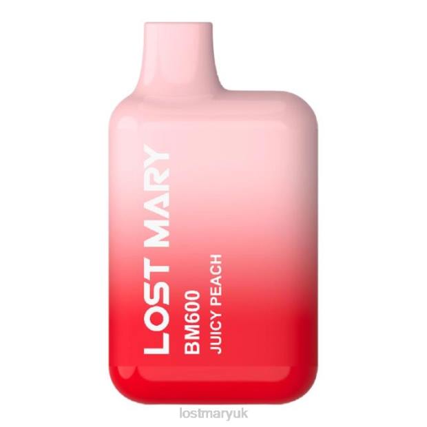 Juicy Peach Lost Mary London - LOST MARY BM600 Disposable Vape THZJ149