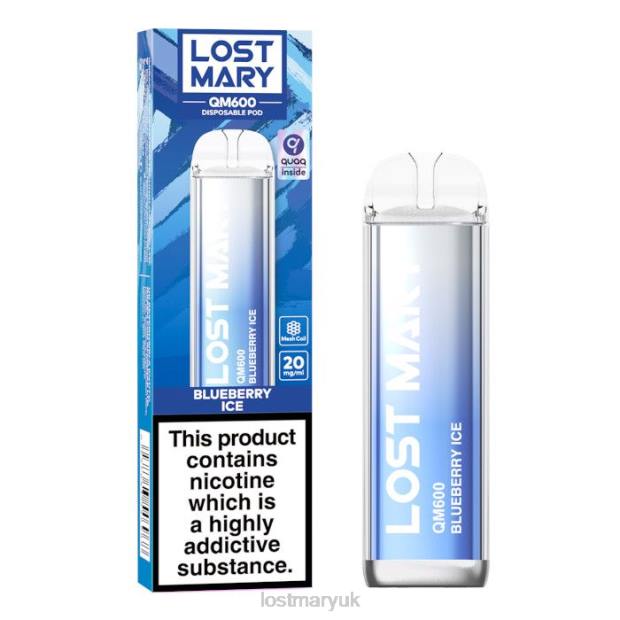 Blueberry Ice Lost Mary Sale UK - LOST MARY QM600 Disposable Vape THZJ157