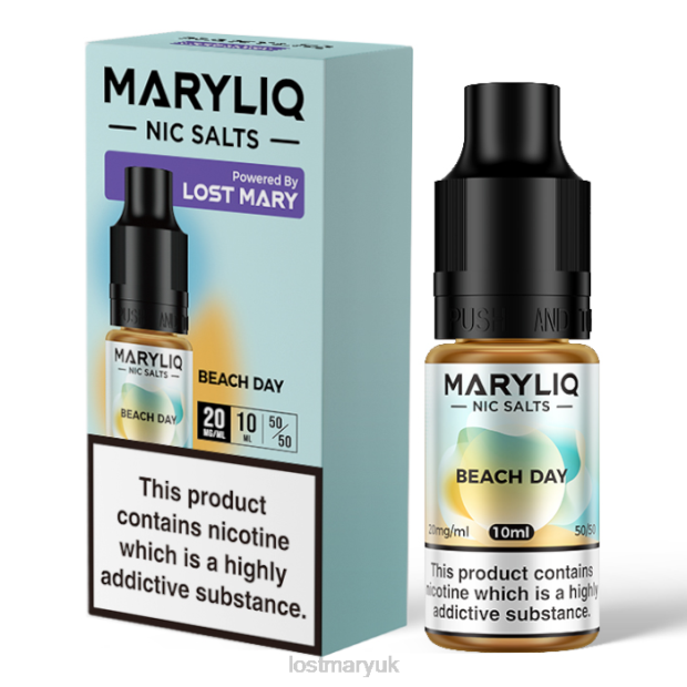 Beach Day Lost Mary Uk Flavours - LOST MARY MARYLIQ Nic Salts - 10ml THZJ206
