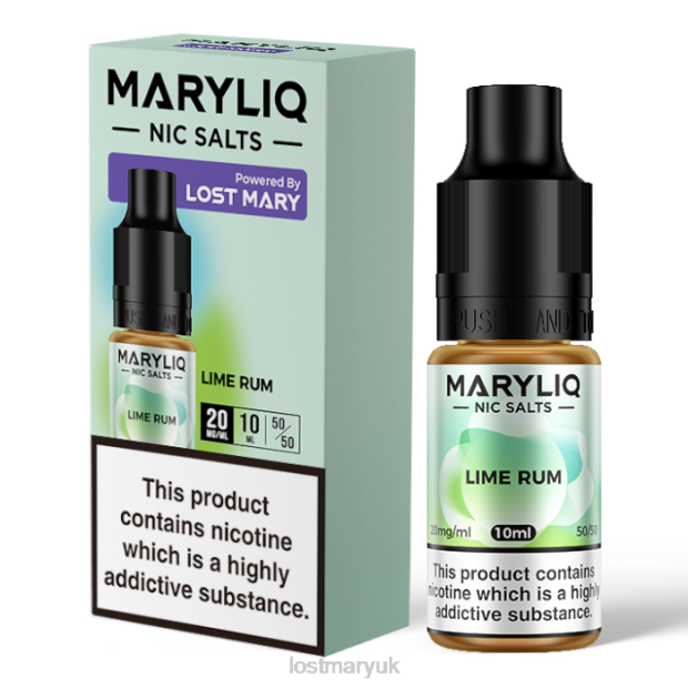 Lime Lost Mary Flavours UK - LOST MARY MARYLIQ Nic Salts - 10ml THZJ212