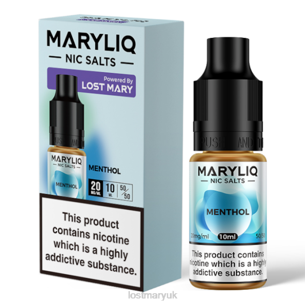 Menthol Lost Mary Tappo UK - LOST MARY MARYLIQ Nic Salts - 10ml THZJ223