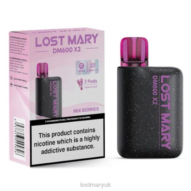 Mix Berries Lost Mary Uk Flavours - LOST MARY DM600 X2 Disposable Vape THZJ196