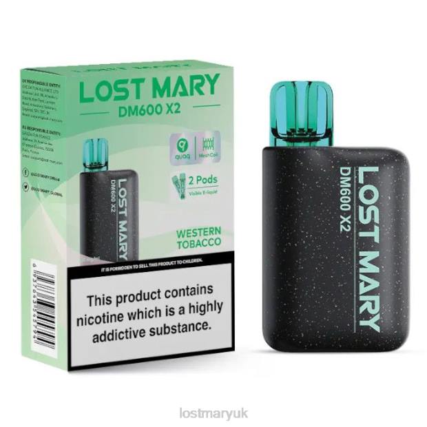 Western Tobacco Lost Mary Vape UK - LOST MARY DM600 X2 Disposable Vape THZJ201